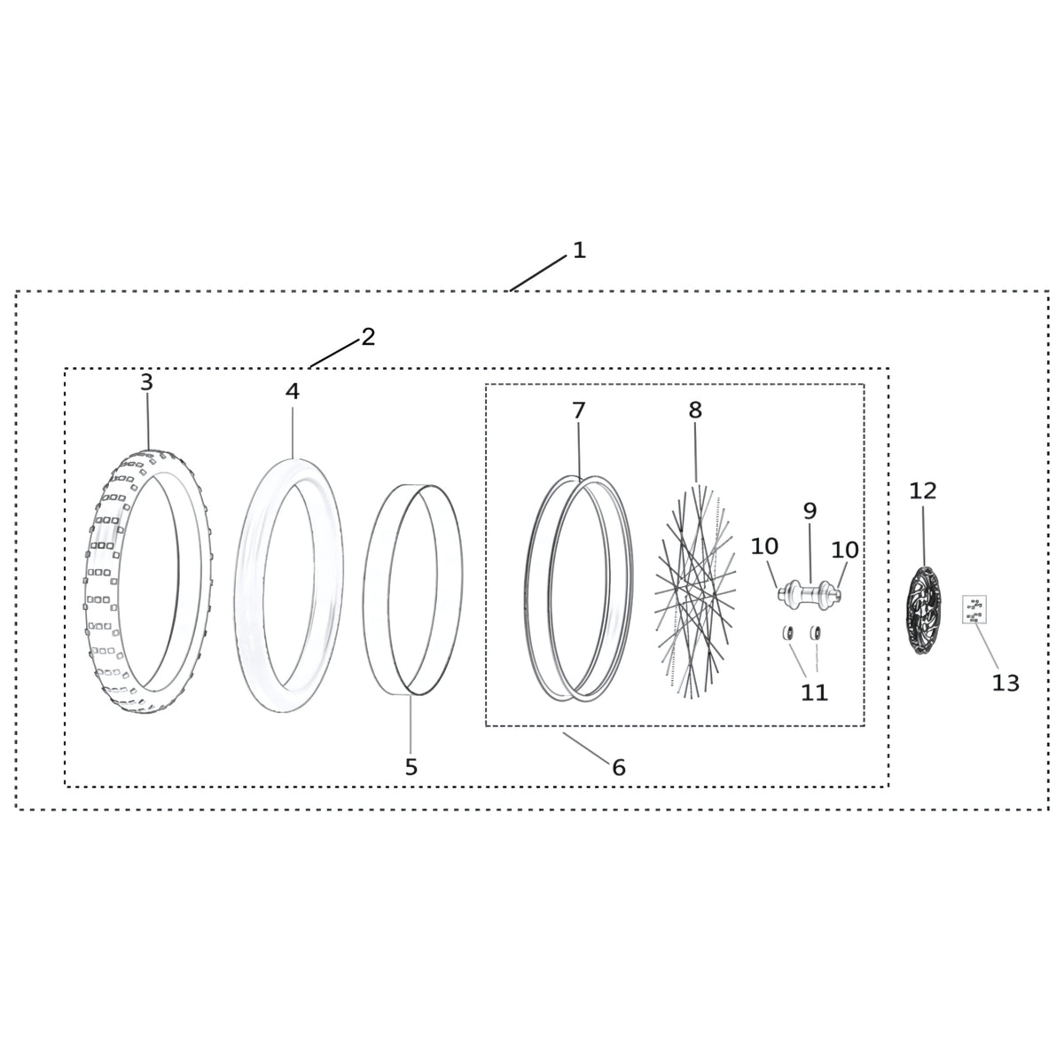 Front Wheel System - LBX 2024