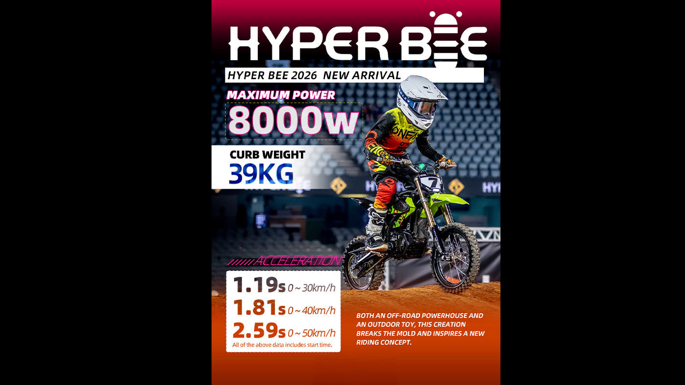 Meet the All-New Surron Hyper Bee 2026 – Surron New Zealand