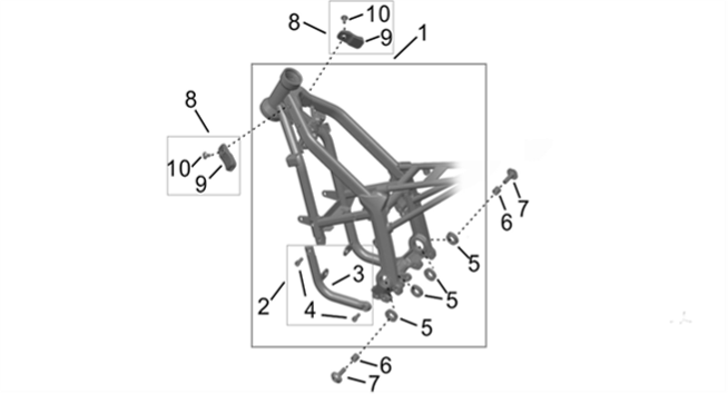 Frame System & Seat Frame System - Hyper Bee