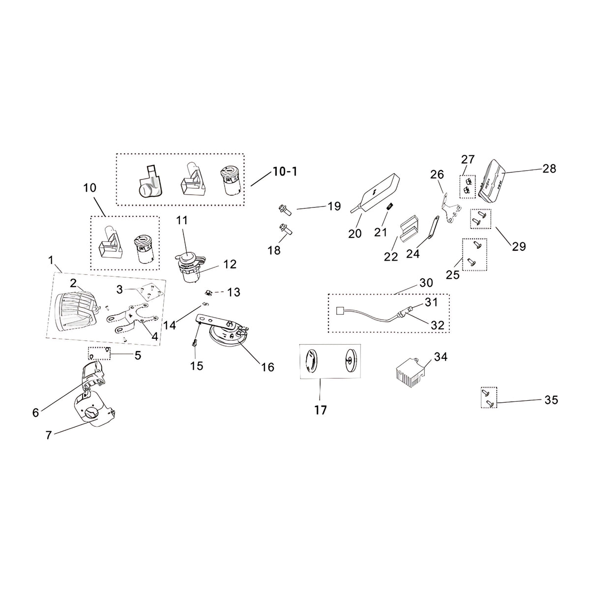 Light System & Horn System - LBX 2024