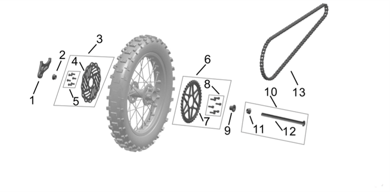 Rear Wheel System II - Hyper Bee