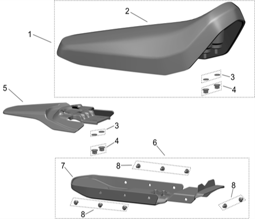 Seat Kit - LBX 2025