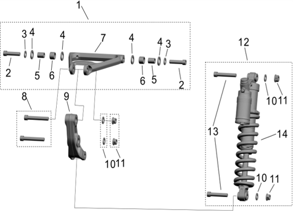 Rear Shock System - LBX 2025