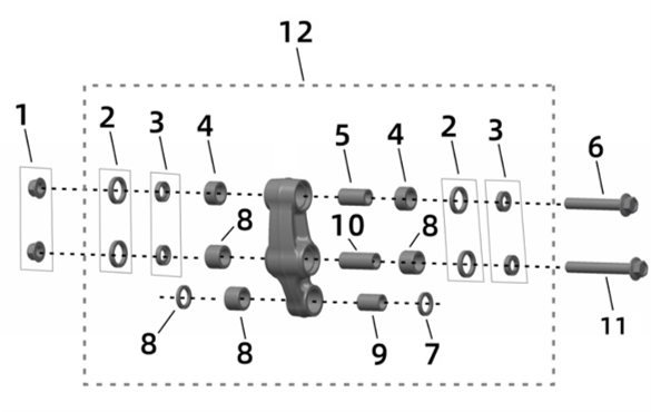 Triangular Cantilever Assy. - Ultra Bee HP
