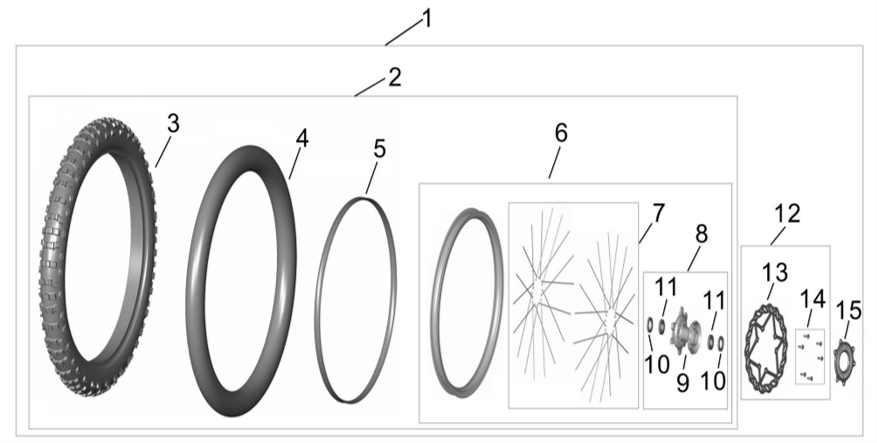 FRONT WHEEL SET I - Ultra Bee HP