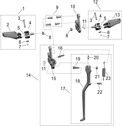 Side Stand Kit - LBX 2025