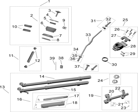 Steering System & Front Fork - LBX 2024