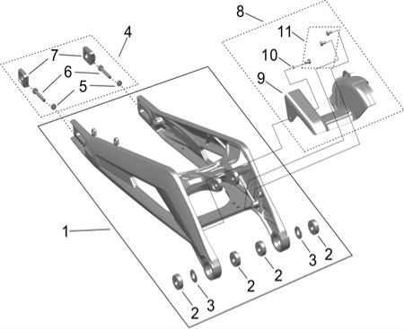 Rear Fork System - LBX 2025