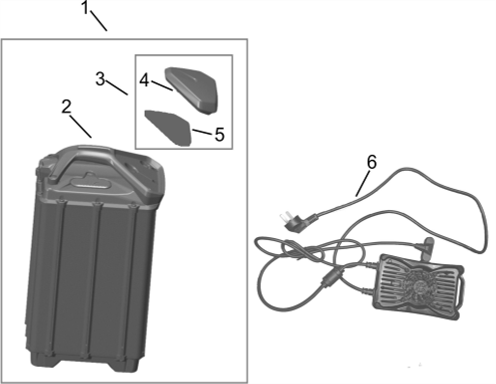 Battery and Charger - Hyper Bee