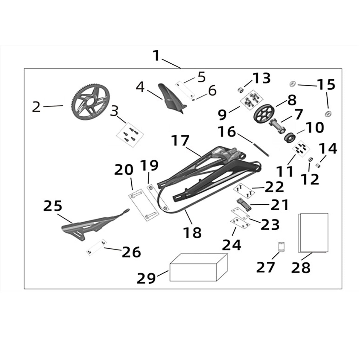 Secondary Belt Driver Kit - LBX 2024