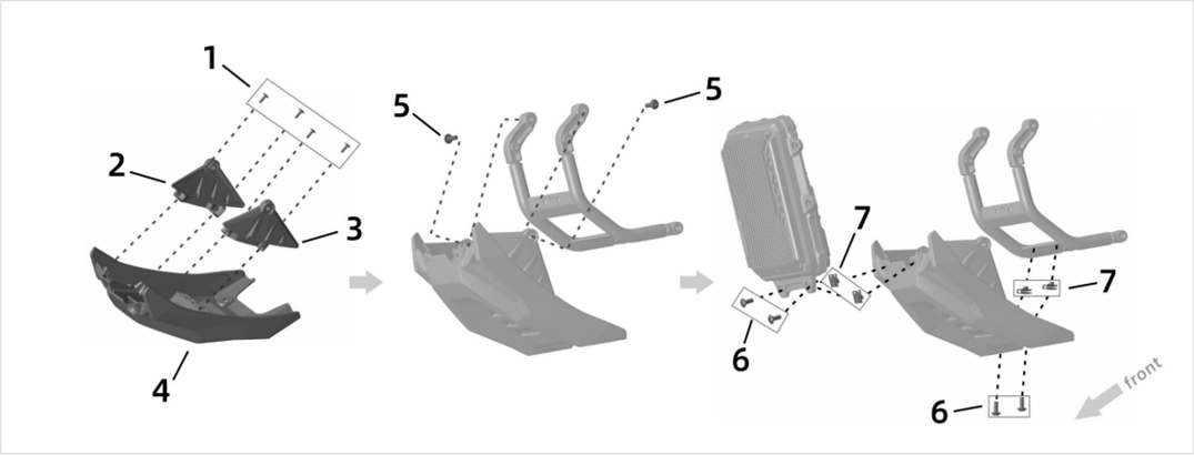 SKID PLATE - Ultra Bee HP
