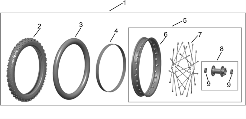 Front Wheel System I - Hyper Bee