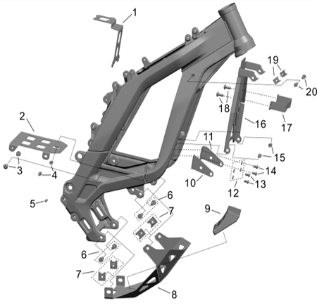 Surrounding Parts of Frame Ⅱ