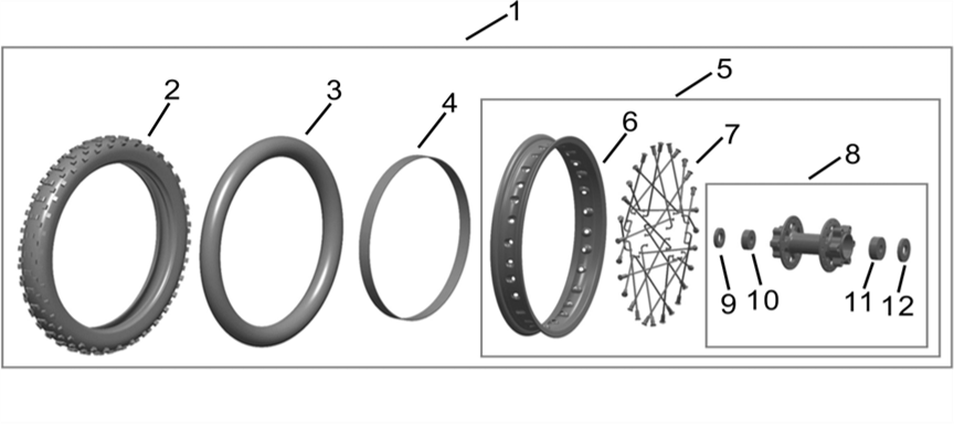Rear Wheel System I - Hyper Bee