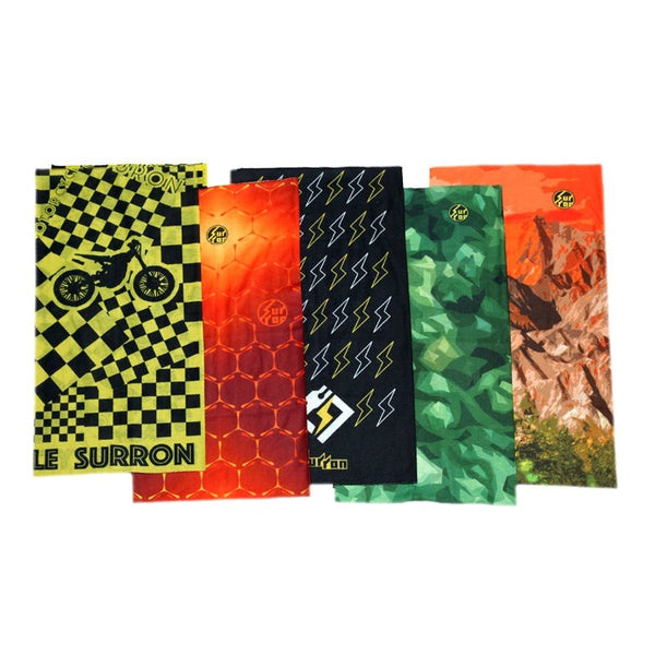 Surron Tube Scarf - Black and Yellow Flag [Merchandise]