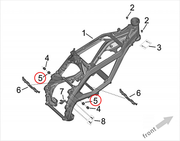 Surron Ultra Bee X/R/HP - Linkage Arm Bearing (MPC: Z-SF-1-16-18-12)