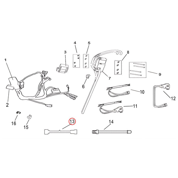Surron Light Bee X/L1E - Diagnostic Cable (MPC:24710-YQ2A-0000)