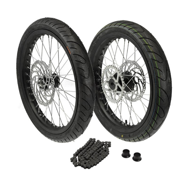 Surron Light Bee X/L1E - Front Wheel Kit with Off-Road Tyre (MPC: 51200-YQ2A-Z2)