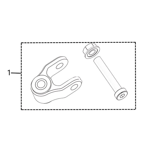 Surron Light Bee X/L1E - Rear shock Adaptor (MPC:55171-YQ2A-0000)