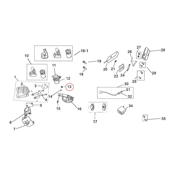 Surron Light Bee X/L1E - Nut B2006 M6 (MPC:B2-006-06-F2)