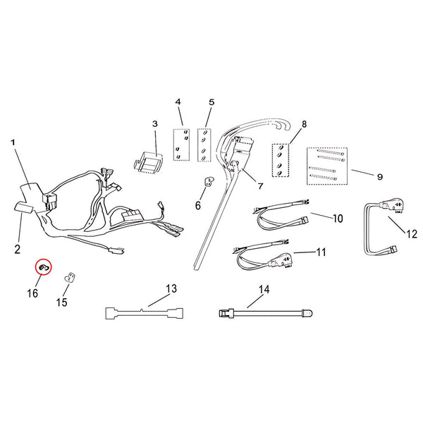 Surron Light Bee X/L1E - Screw B3002 M5*8 (MPC:B3-002-05-008-F0)