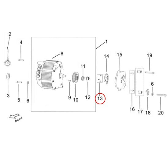 Surron Light Bee X/L1E - Screw PB3.5*6 (MPC:FB03-005-006-F2)