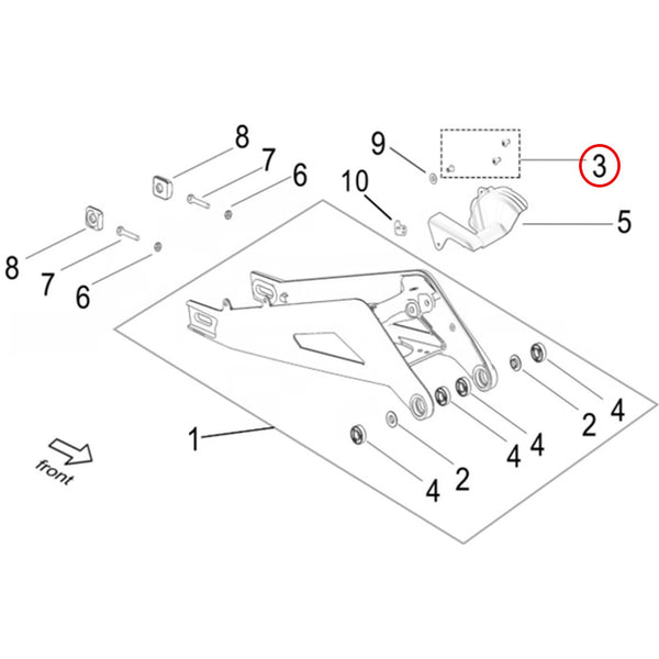 Surron - Screw B3002 M5*10 (MPC: B3-002-05-010-F0)