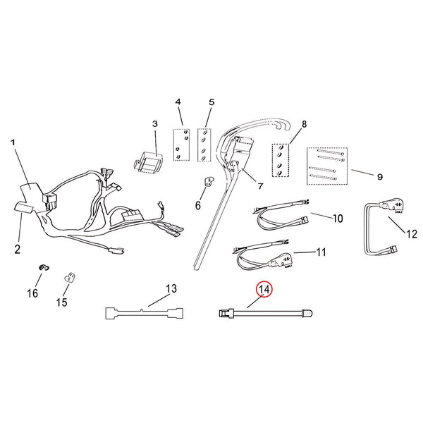 Surron Light Bee X/L1E - Diagnostic Cable (MPC:24710-YQ2A-0100)